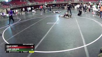110 lbs 5th Place Match - Crew Carlson, The Best Wrestler vs Philip Streff, CWO