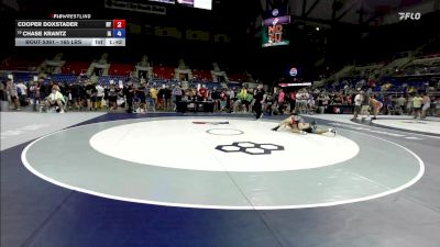 165 lbs Cons. Sub-rd Of 32 - Cooper Doxstader, NY vs Chase Krantz, IA
