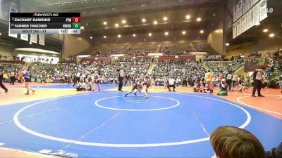 61 lbs Semifinal - Tanner Thacker, Van Buren High School Wrestling vs Zachary Dawejko, Panther Youth Wrestling-CPR