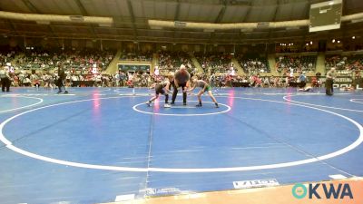 70 lbs Round Of 16 - Jackson Jones, Warner Eagles Youth Wrestling vs Canon Williams, Piedmont