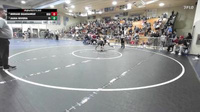 125 lbs Semifinal - Jiana Rivera, Paloma Valley vs Miriam Guadamuz, Highland