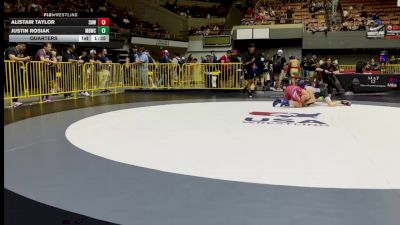 Quarters - Alistair Taylor, Spring Hills Wrestling vs Justin Rosiak, Mad Dawg Wrestling Club