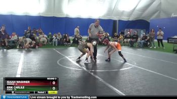 92 lbs Round 3 (10 Team) - Erik Carlile, Forge vs Isaiah Washner, Warner