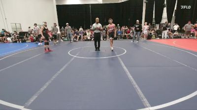 110 lbs Round 3 (6 Team) - Evan Restivo, Mat Assassins Black vs Thomas Block, The Untouchables