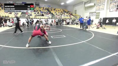 98 lbs Final - Jacob Gwin, Fort Gibson vs Kaiden Burt, Wagoner