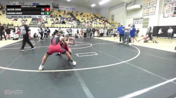 98 lbs Final - Jacob Gwin, Fort Gibson vs Kaiden Burt, Wagoner