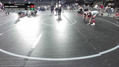 117 lbs Final - Grey Henecker, Red Nose vs Noelanii Guzman Caban, Fiwc