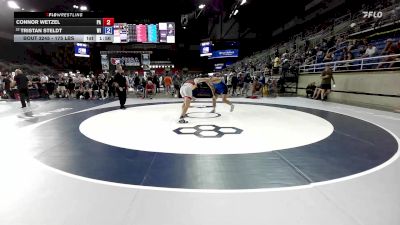 175 lbs Cons. Sub-rd Of 16 - Connor Wetzel, PA vs Tristan Steldt, WI