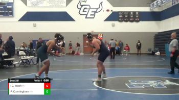 215 lbs Consolation Bracket - Christopher Wash, Mill Valley vs Pierce Cunningham, St Thomas Aquinas