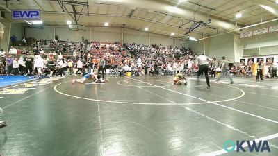 92 lbs Consi Of 8 #2 - Hudson Moseley, R.A.W. vs Jordan Scott, Sperry Wrestling Club