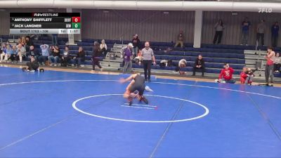 106 lbs 1st Place Match - Anthony Shifflett, Scottsbluff vs Jack Langner, Seward