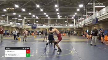 Consolation - Larry Brown, Lock Haven vs Mike Vernagallo, Clarion