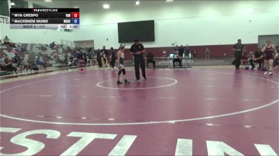 117 lbs Round 1 - Mya Crespo, Vanguard vs Mackenzie Muniz, Mt. San Antonio College