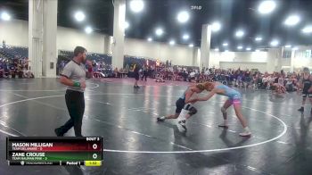 113 lbs Round 1 (8 Team) - Mason Milligan, Team Delaware vs Zane Crouse, Team Nauman Pink