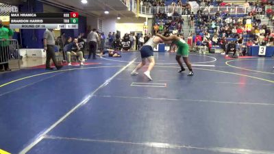 215 lbs Round Of 16 - Max Hranica, Kiski Area vs Brandon Harris, Trinity Camp Hill
