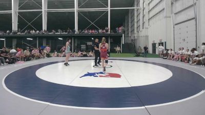 145 lbs Kaylee James, Missouri vs Chloe Beckett, Oklahoma