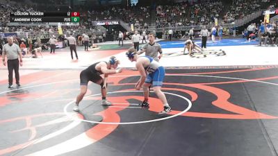 Champ. Round 1 - Andrew Cook, Papillion-LaVista South vs Colton Tucker, Lincoln East