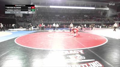 125 lbs Champ. Round 1 - Athena Castillo, Pacheco vs Peyton Ollinger, Folsom