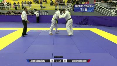 ARTHUR RAMOS DA CRUZ vs GUSTAVO FELIPE RODRIGUES MARQUES 2026 FPJJ Circuito Paulista GI Etapa 1