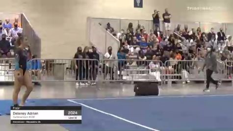 Delaney Adrian - Floor, Cardinal Gym #316 - 2021 USA Gymnastics Development Program National Championships