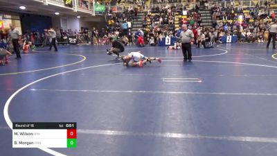 84 lbs Round Of 16 - Maverik Wilson, Rpw vs Brock Morgan, Trinity