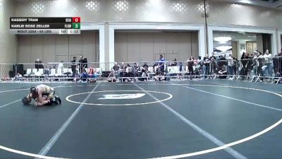 64 lbs Rr Rnd 1 - Kassidy Tran, Reign WC vs Karlie Rose Zeller, Flow Academy HI
