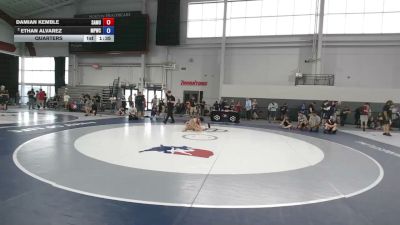126 lbs Quarters - Damian Kemble, Samurai vs Ethan Alvarez, Merrillville Pirates Wrestling Club