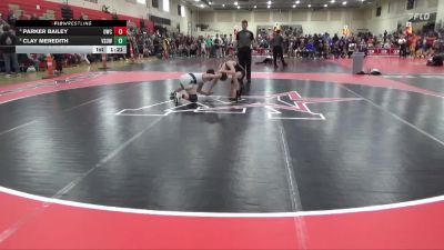 100 lbs Round 3 - Parker Bailey, Outlaw Wrestling Club vs Clay Meredith, Victory School Of Wrestling