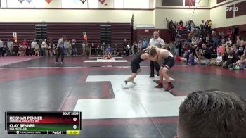 J-18 lbs Quarterfinal - Clay Renner, USA MAT CLUB vs Heisman Penner, Immortal Athletics WC