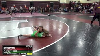 SPW-5 lbs Round 1 - Annalynn Niess, Little Devils vs Carter Wirtz, Denver Wrestling Club