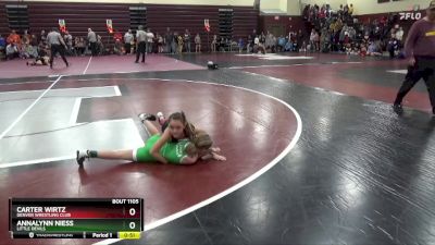 SPW-5 lbs Round 1 - Annalynn Niess, Little Devils vs Carter Wirtz, Denver Wrestling Club