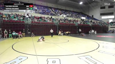 125 lbs Consolation - Hayden Moore, Brookland-Cayce vs Sophia Ricardo, Greenwood