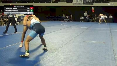 184 lbs 3rd Place Match - Samuel West, Central vs Austen Wetzel, Westminster