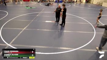 88 lbs Round 3 (6 Team) - Garrett Blaser, St. Francis vs Chase Pedersen, Lakeville