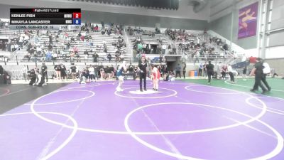 72 kg Cons. Sub-rd Of 16 - Kenlee Fish, Missouri Baptist Wrestling Club vs Mikayla Lancaster, Menlo Wrestling Club