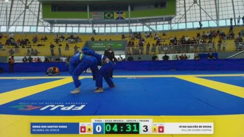 RYAN GALVAO DE SOUSA vs DIEGO DOS SANTOS VIANA 2026 FPJJ Circuito Paulista GI Etapa 3