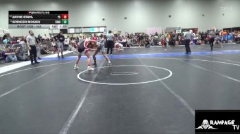 165 lbs Champ. Round 1 - Spencer Mosier, Ark City vs Zayne Stahl, Plainville Kids