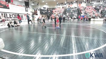 49 lbs Quarterfinal - Eagan Luxton, Raw Wrestling Club vs Hudson Tyler, Hulbert