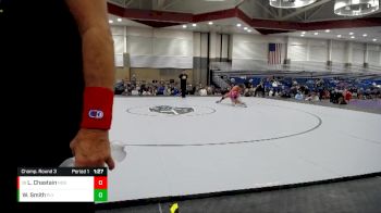 141 lbs Champ. Round 3 - Luke Chastain, Noblesville vs Wesley Smith, Plymouth