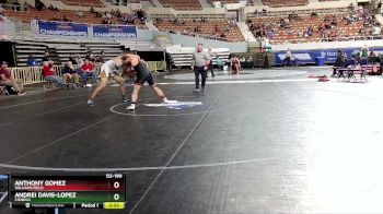 D2-190 lbs Cons. Round 2 - Anthony Gomez, Williams Field vs Andrei Davis-Lopez, Cienega