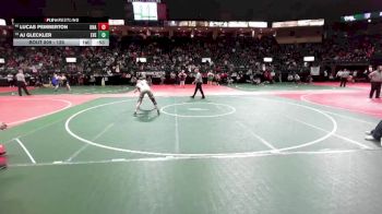 126 lbs Cons. Round 2 - Aj Gleckler, EVE3 vs Lucas Pemberton, Unattached