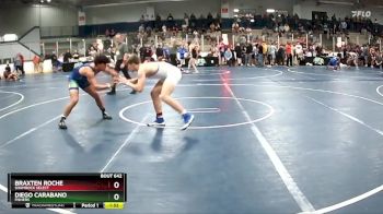 167 lbs Champ. Round 3 - Braxten Roche, Shamrock Select vs Diego Carabano, Fishers