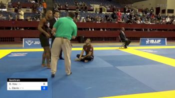 Benjamin Hou vs Leon Davis 2024 Pan IBJJF Jiu-Jitsu No-Gi Championship