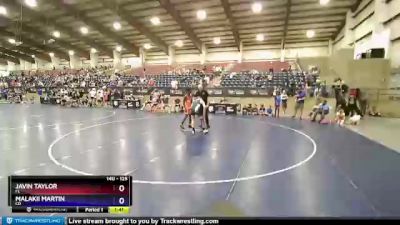 125 lbs Cons. Round 4 - Javin Taylor, FL vs Malakii Martin, CO