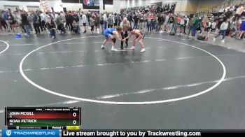 160 lbs Cons. Round 2 - John McGill, IA vs Noah Petrick, WI