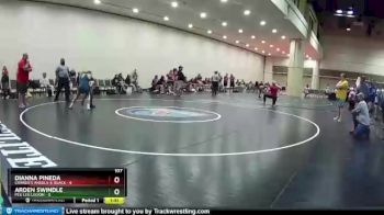 107 lbs Round 5 (10 Team) - Arden Swindle, Peg Leg Legion vs Dianna Pineda, Charlie`s Angels-IL Black