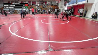112-117 lbs Round 3 - Dylan Mohony, San Clemente Youth Wrestling vs Samuel Corona, Etiwanda