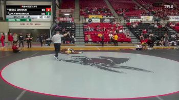 141 lbs Cons. Round 3 - Zach Haughton, Indianapolis vs Issac Church, Missouri Valley
