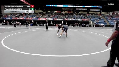 165 lbs Quarterfinal - 5 Alexander Couto, Life vs 4 Jasitin Kubwimana, Campbellsville