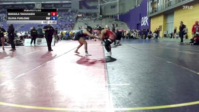 180 lbs Quarters & 1st Wb (16 Team) - Makaila Takahashi, Pacific University vs Olivia Furlong, Simpson